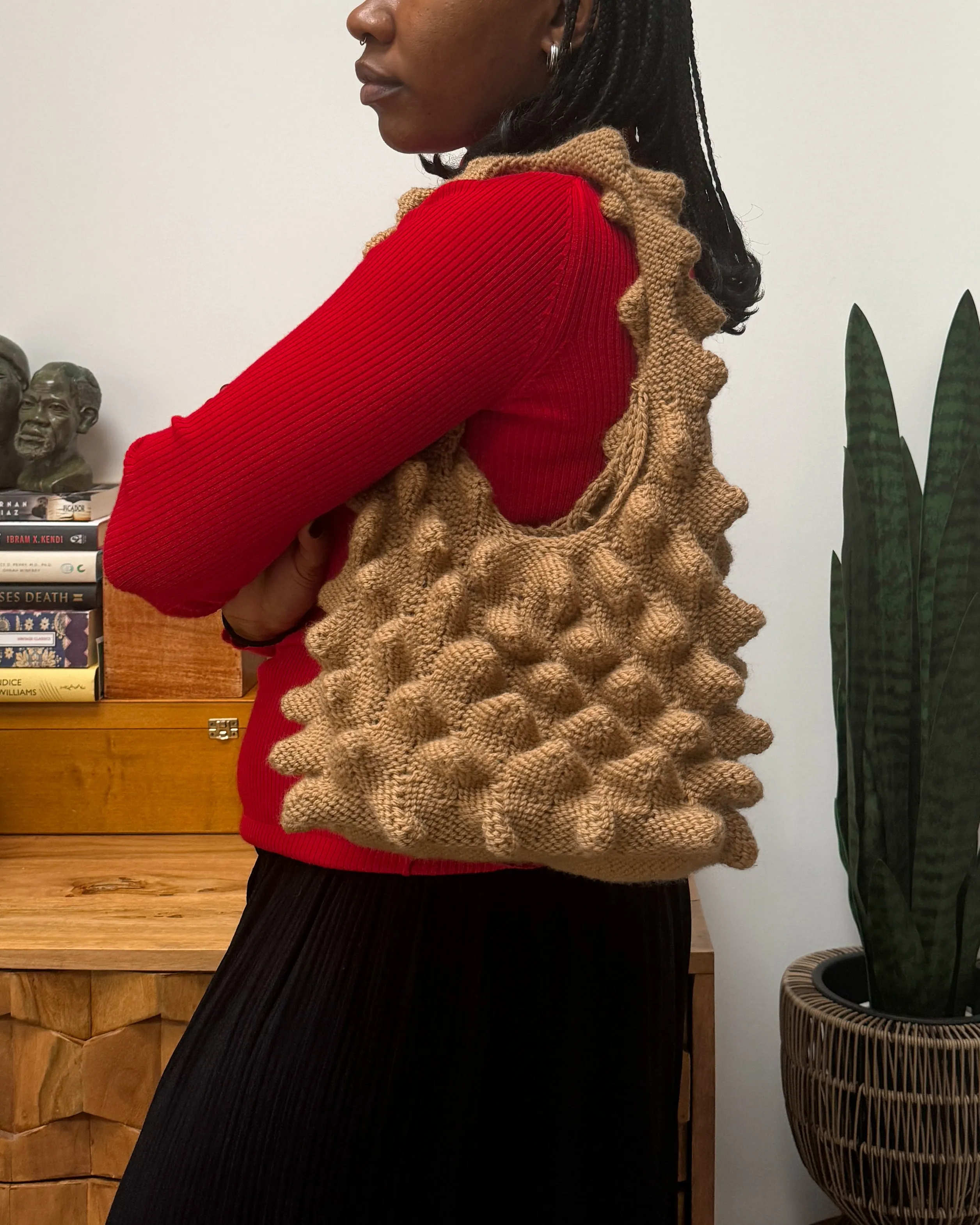 Olive Green Romanesco Bag - Mini