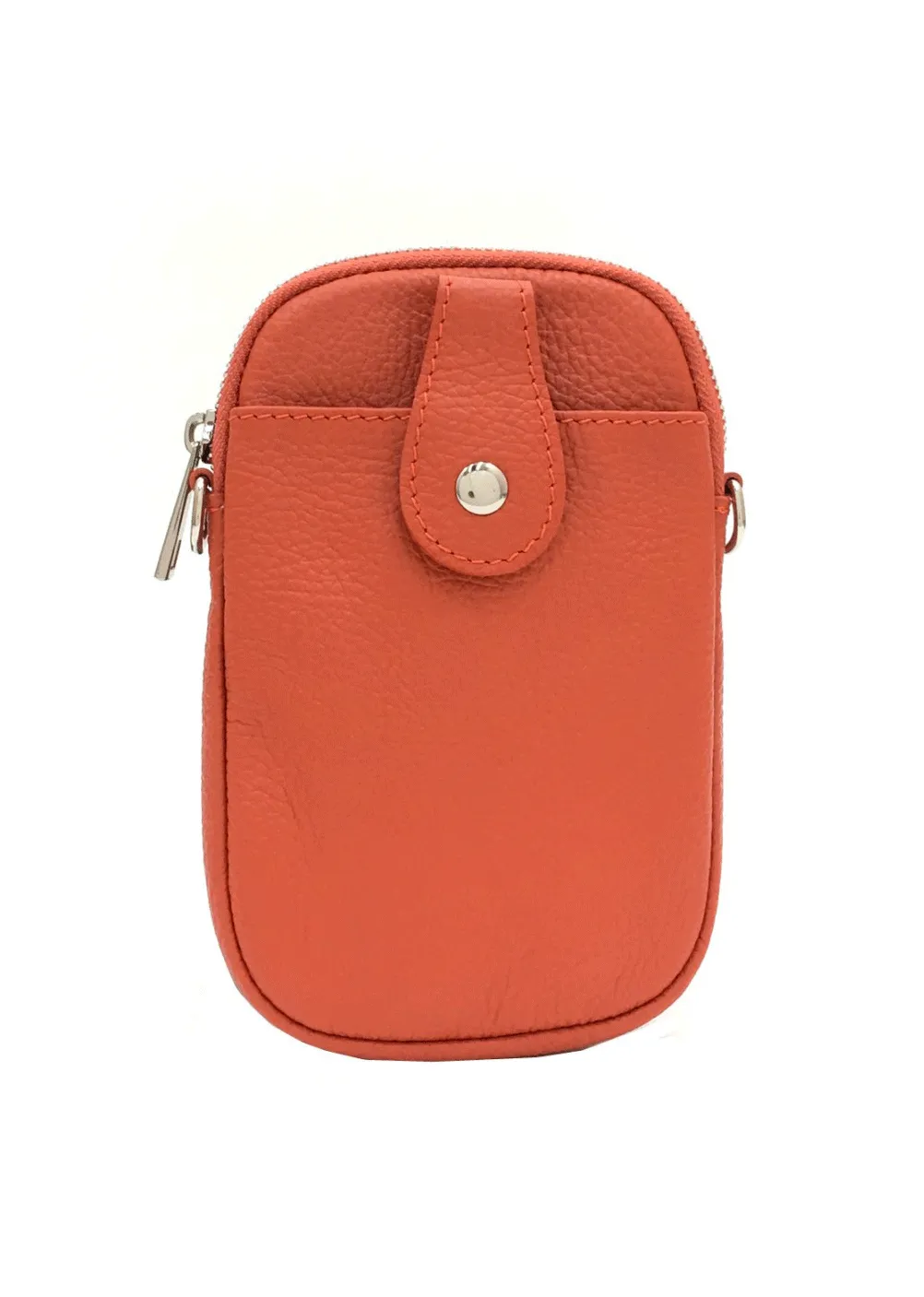 On the Go Leather Phone Bag