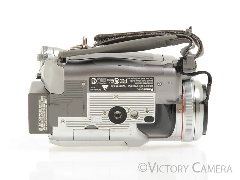 Panasonic Lumix PV-GS250 3.1MP 3CCD Mini DV Camcorder   Extras [EXC]