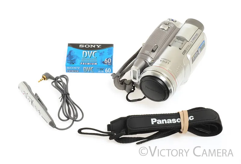 Panasonic Lumix PV-GS250 3.1MP 3CCD Mini DV Camcorder   Extras [EXC]