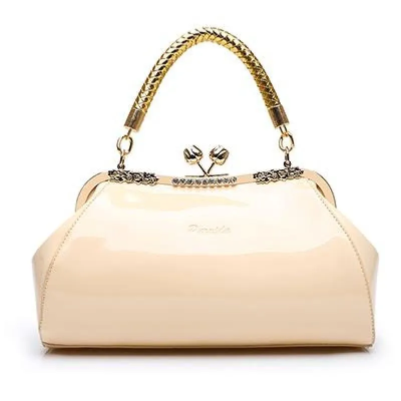 Patent Leather Women Designer Handbag