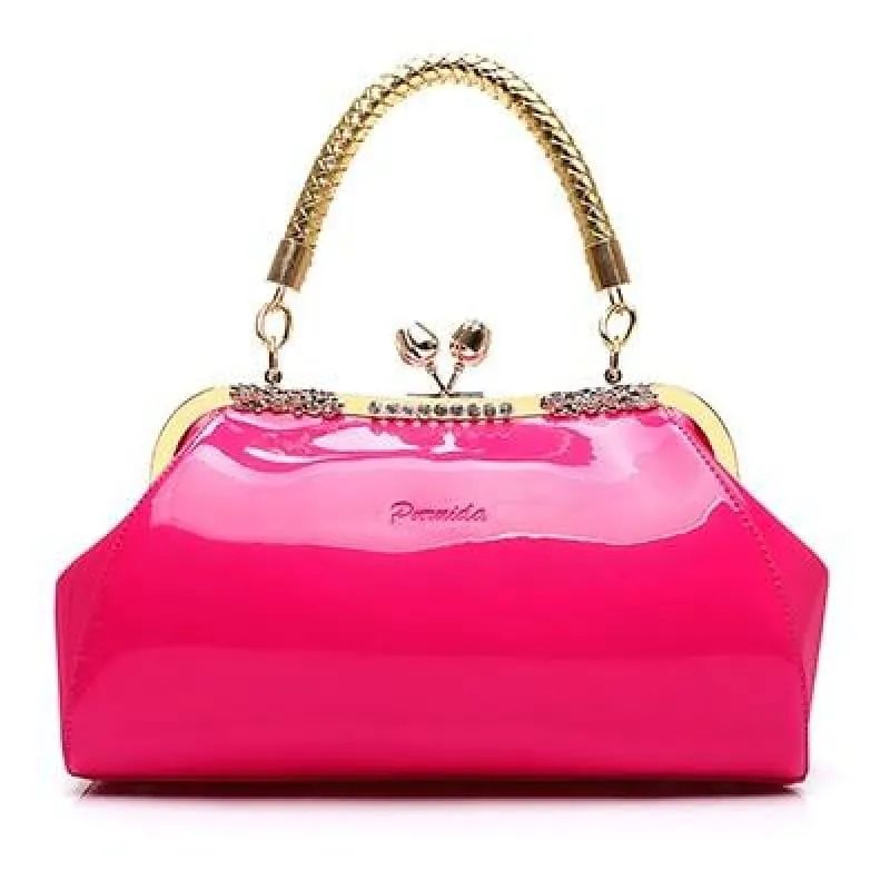 Patent Leather Women Designer Handbag