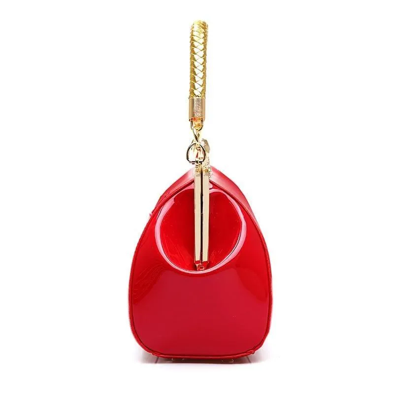 Patent Leather Women Designer Handbag