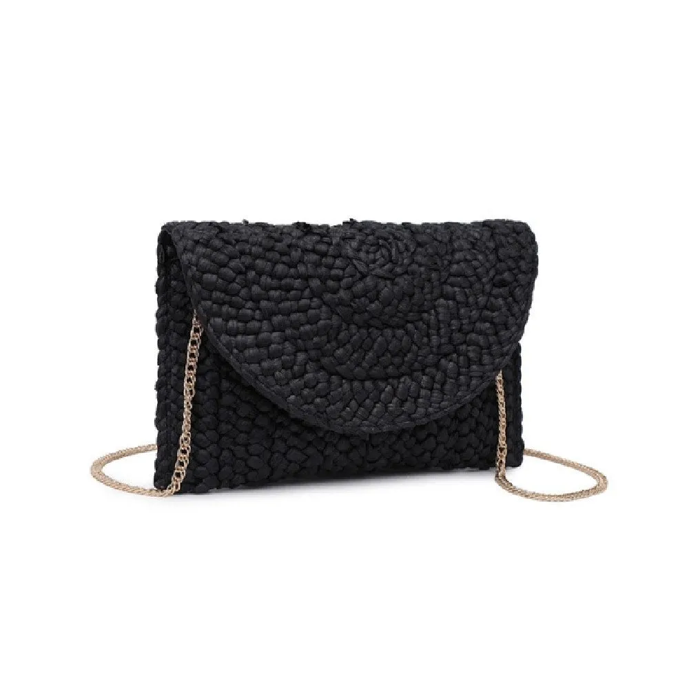 Picture Perfect Straw Clutch