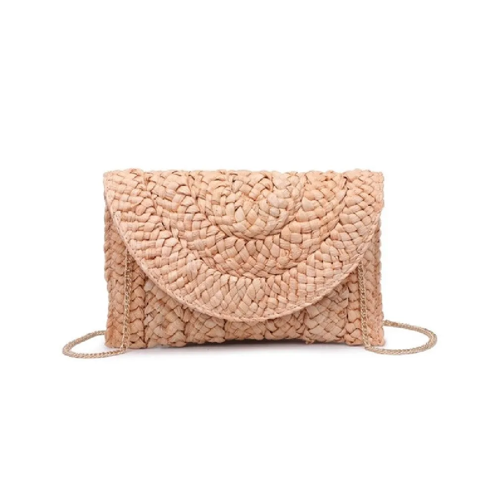 Picture Perfect Straw Clutch