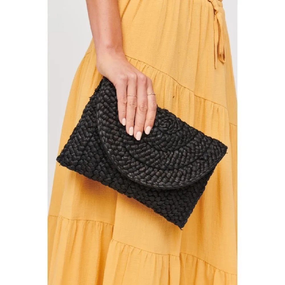 Picture Perfect Straw Clutch