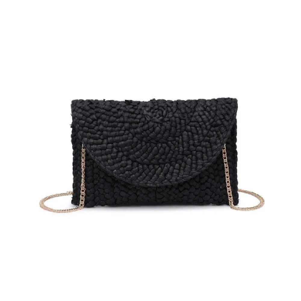 Picture Perfect Straw Clutch