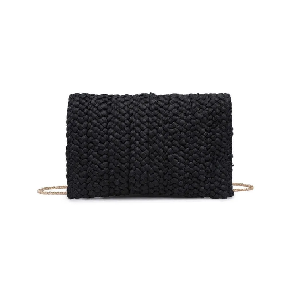 Picture Perfect Straw Clutch