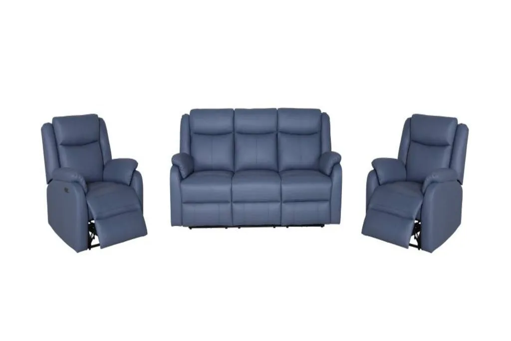 Pinnacle Leather 3ERER ER ER Electric Recliner Kit - Black
