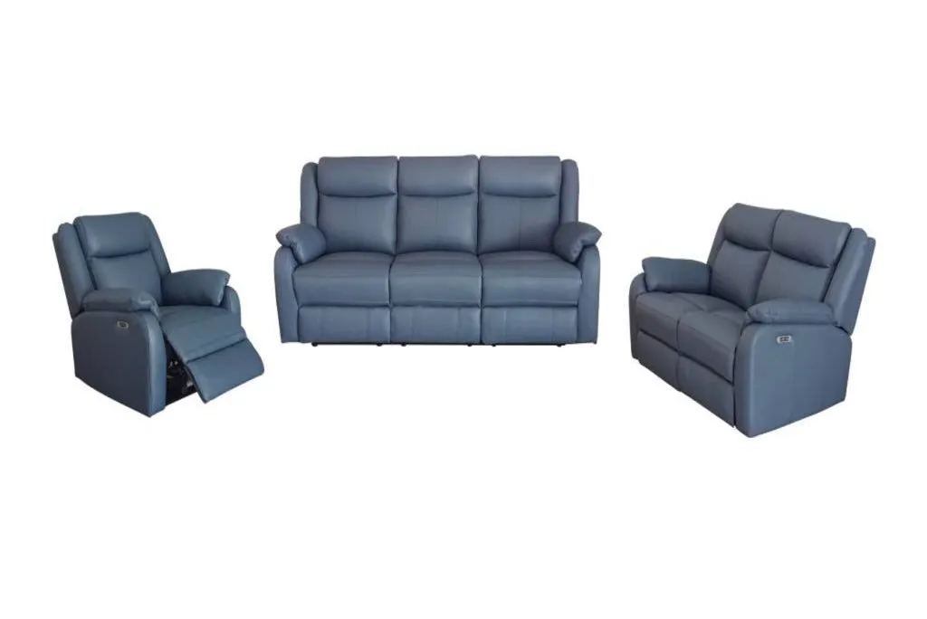 Pinnacle Leather 3ERER ER ER Electric Recliner Kit - Black