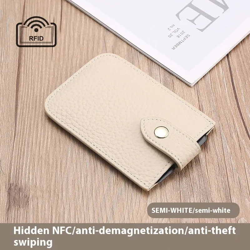 Portable Ultra-thin Change Stacking Pull-out Card Holder