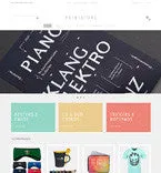 Print Shop Store Shopify Website Design