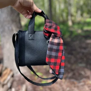 Purse Scarf - Fall Plaid Flannel