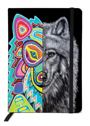 "Thaddeus" Lined Journal by Indigenous Artist, Donna Langhorne