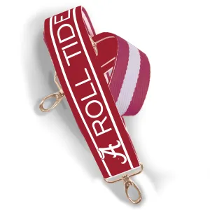 Reversible Patterned Shoulder Strap 1.5" - Alabama
