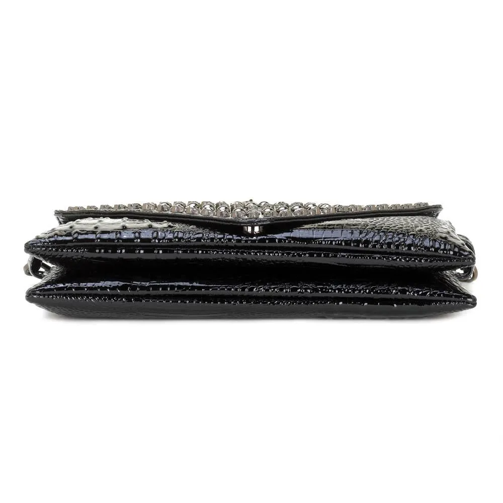 Rockin' Skull Clutch Purse