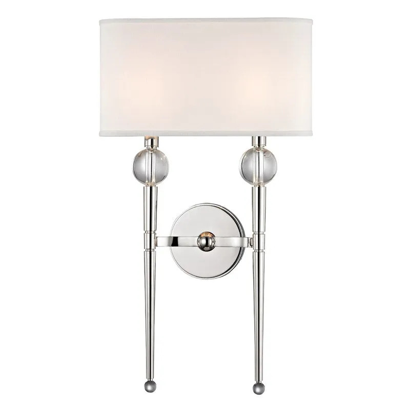 Rockland - 2 LIGHT WALL SCONCE