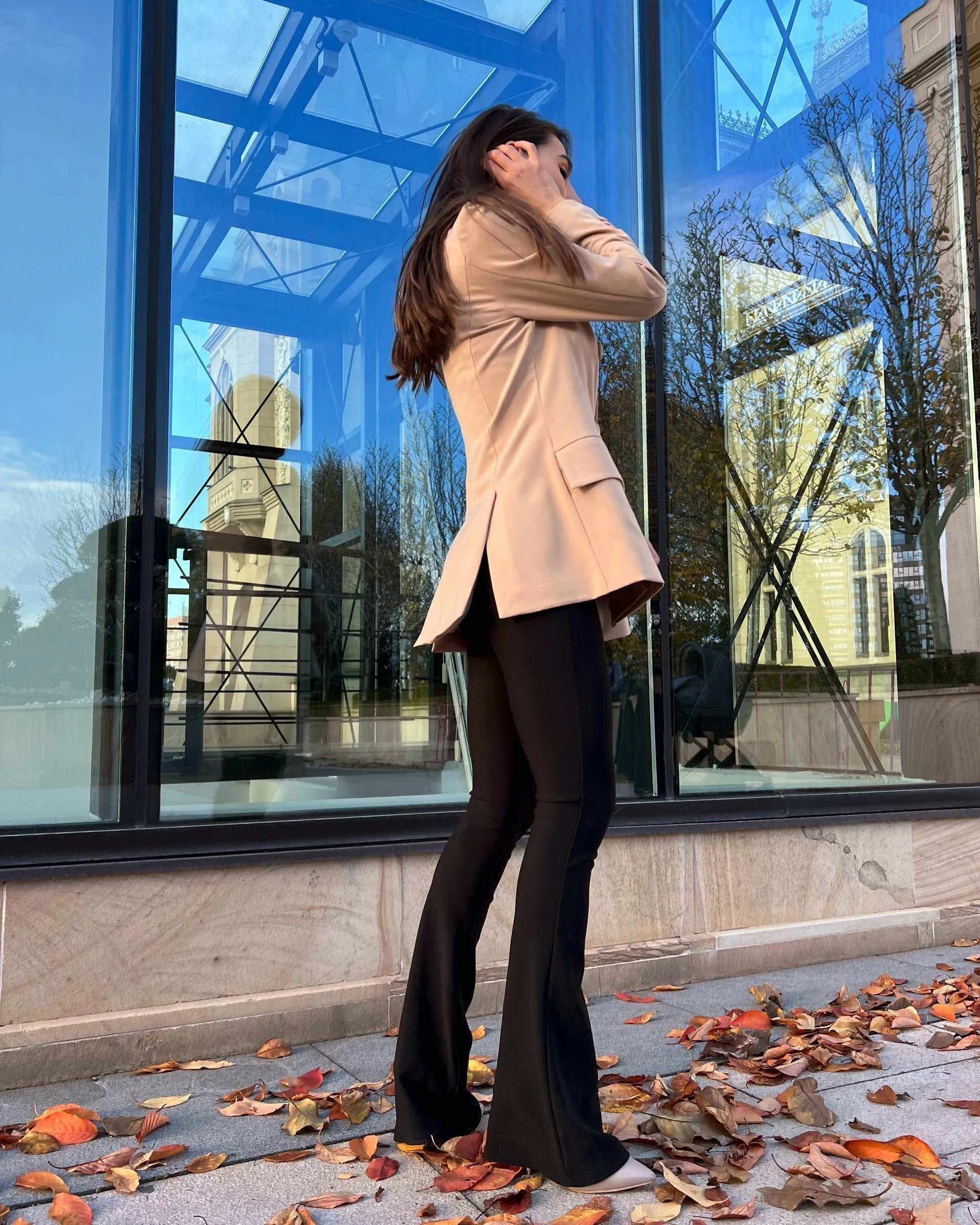 Sacou de costum cu doua rânduri de nasturi