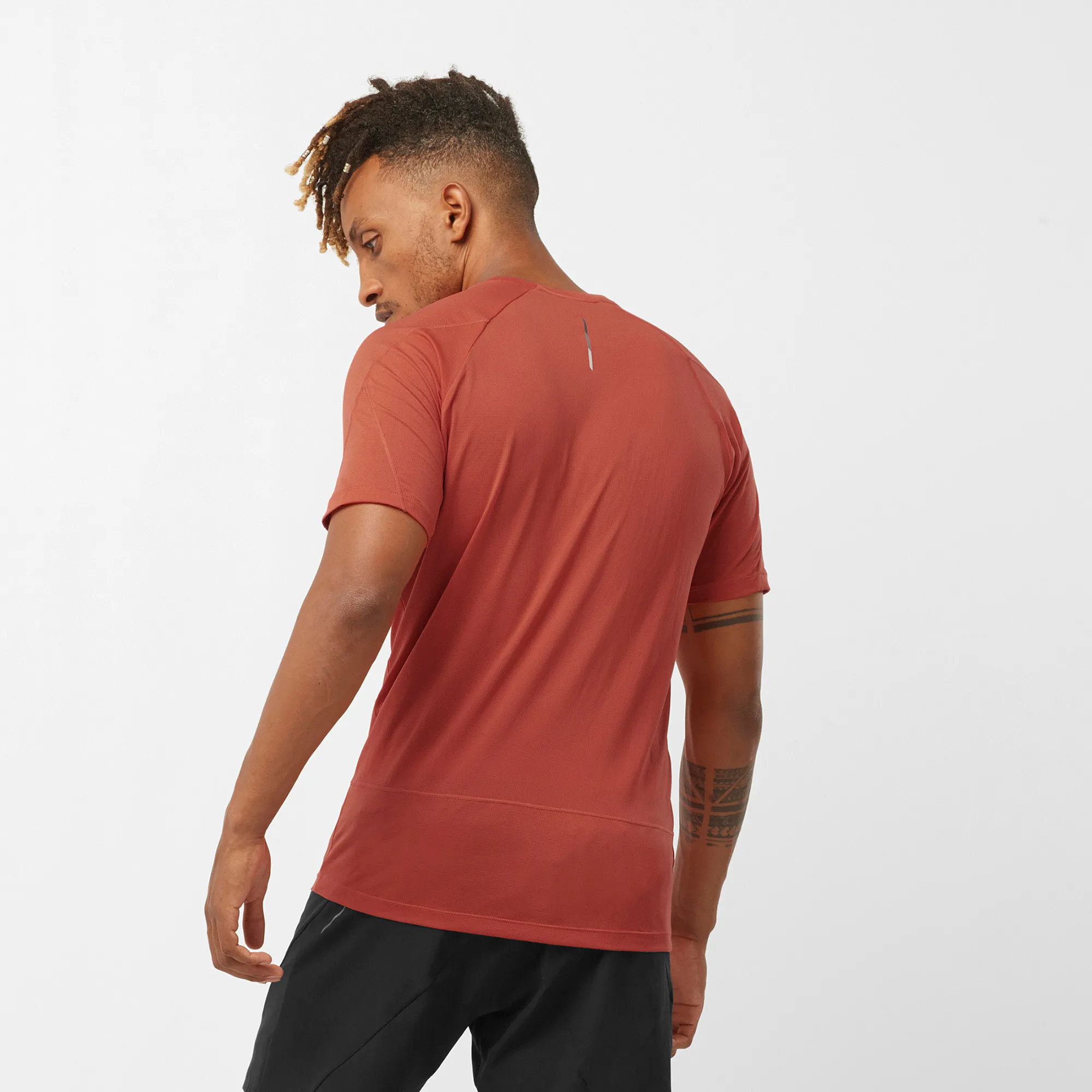 Salomon Men&#x27;s Cross Run Tee Hot Sauce | Buy Salomon Men&#x27;s Cross Run Tee Hot Sauce here | Outnorth