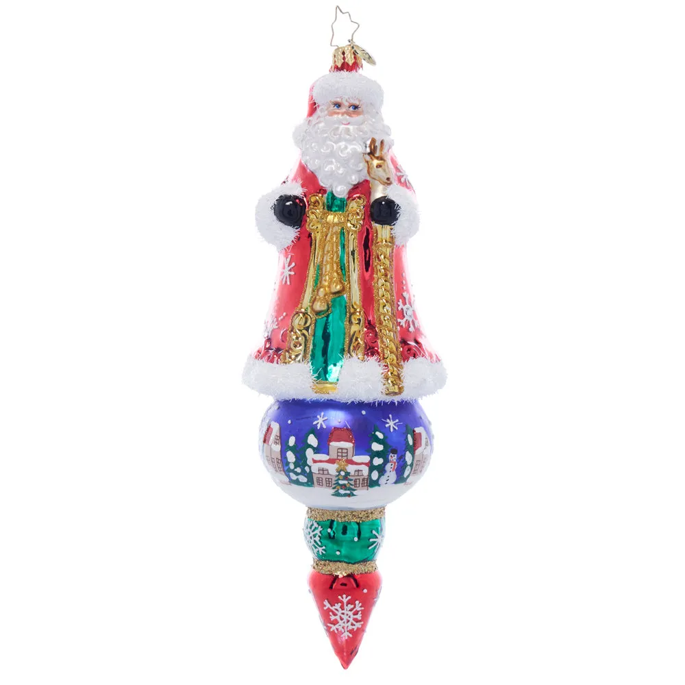 Santa's Splendid Snowscape