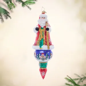 Santa's Splendid Snowscape