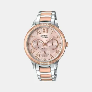 Sheen Women's Chronograph Stainless Steel Watch SX204 - SHE-3058SPG-4AUDR