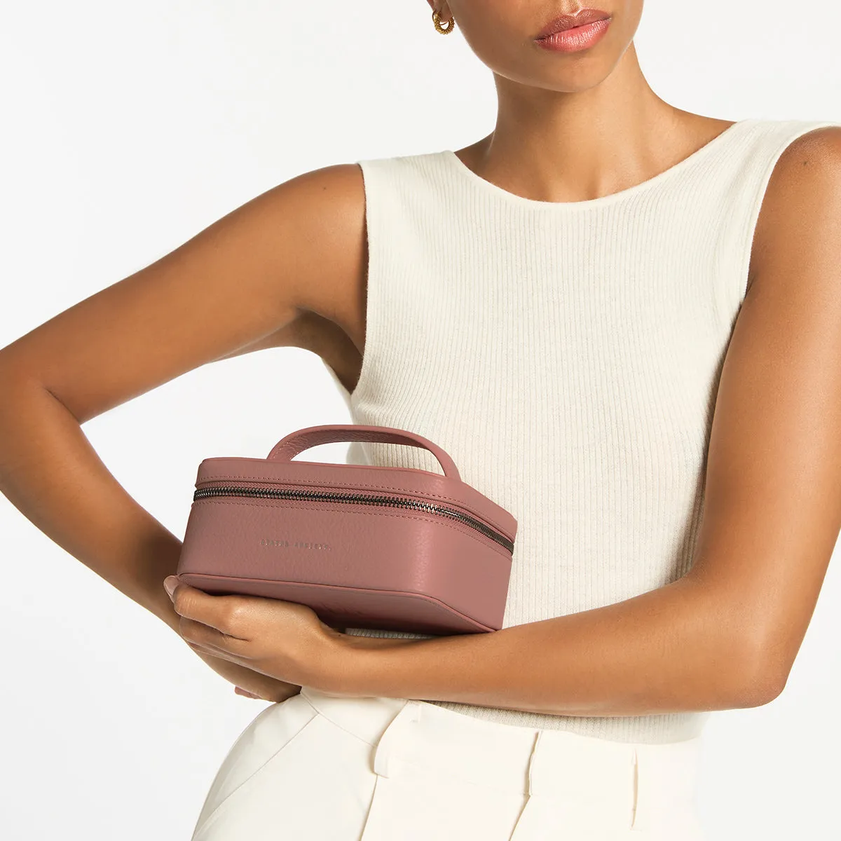 Shining Armour Jewellery Case - Dusty Rose