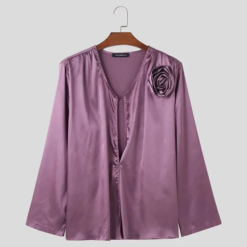 Shining Rosette Top
