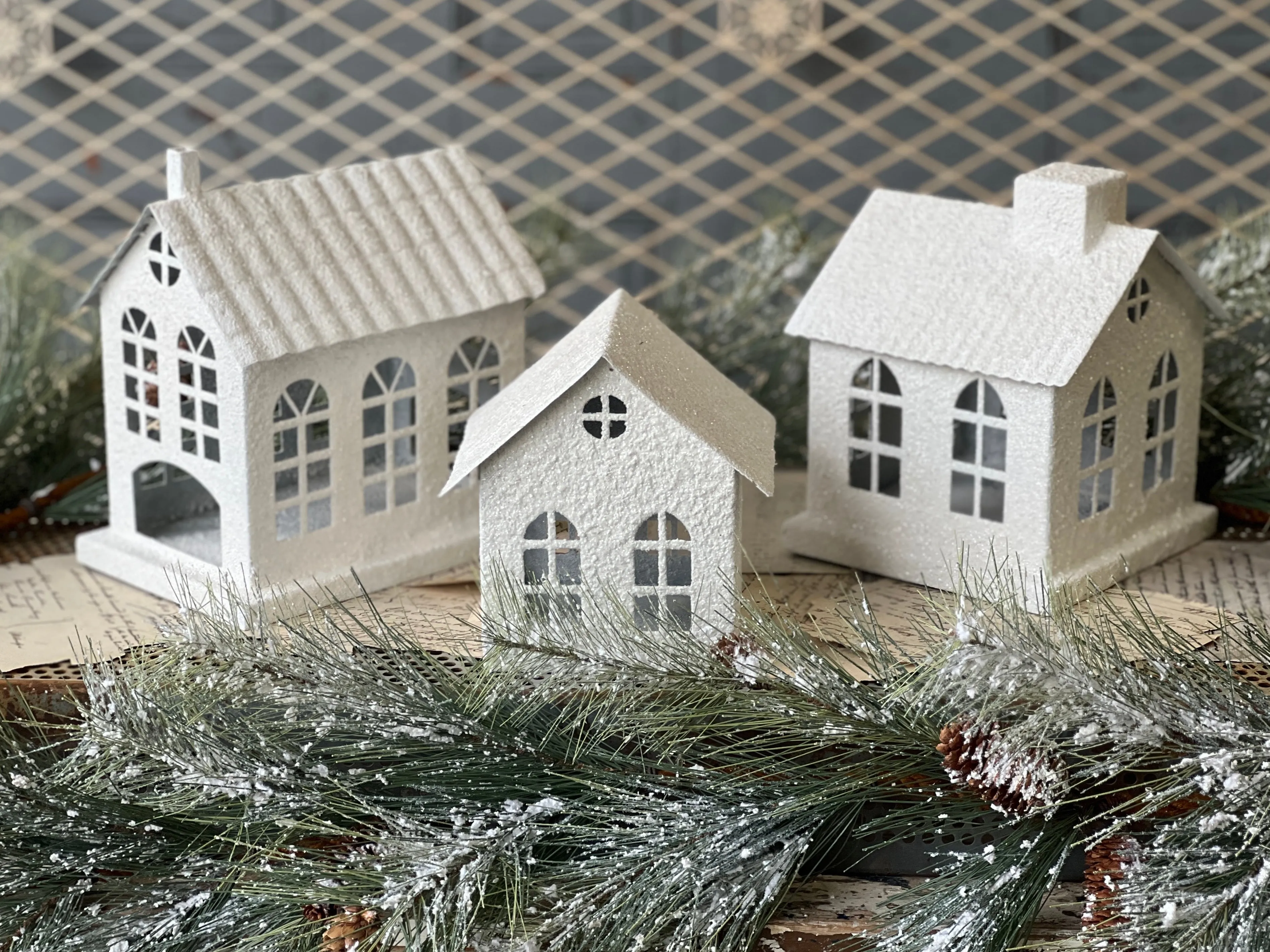 Shining Snowy Cottage | 6.75" | NEW CLOSEOUT   CLEAN UP!  From $3.50 - Last 84pcs!