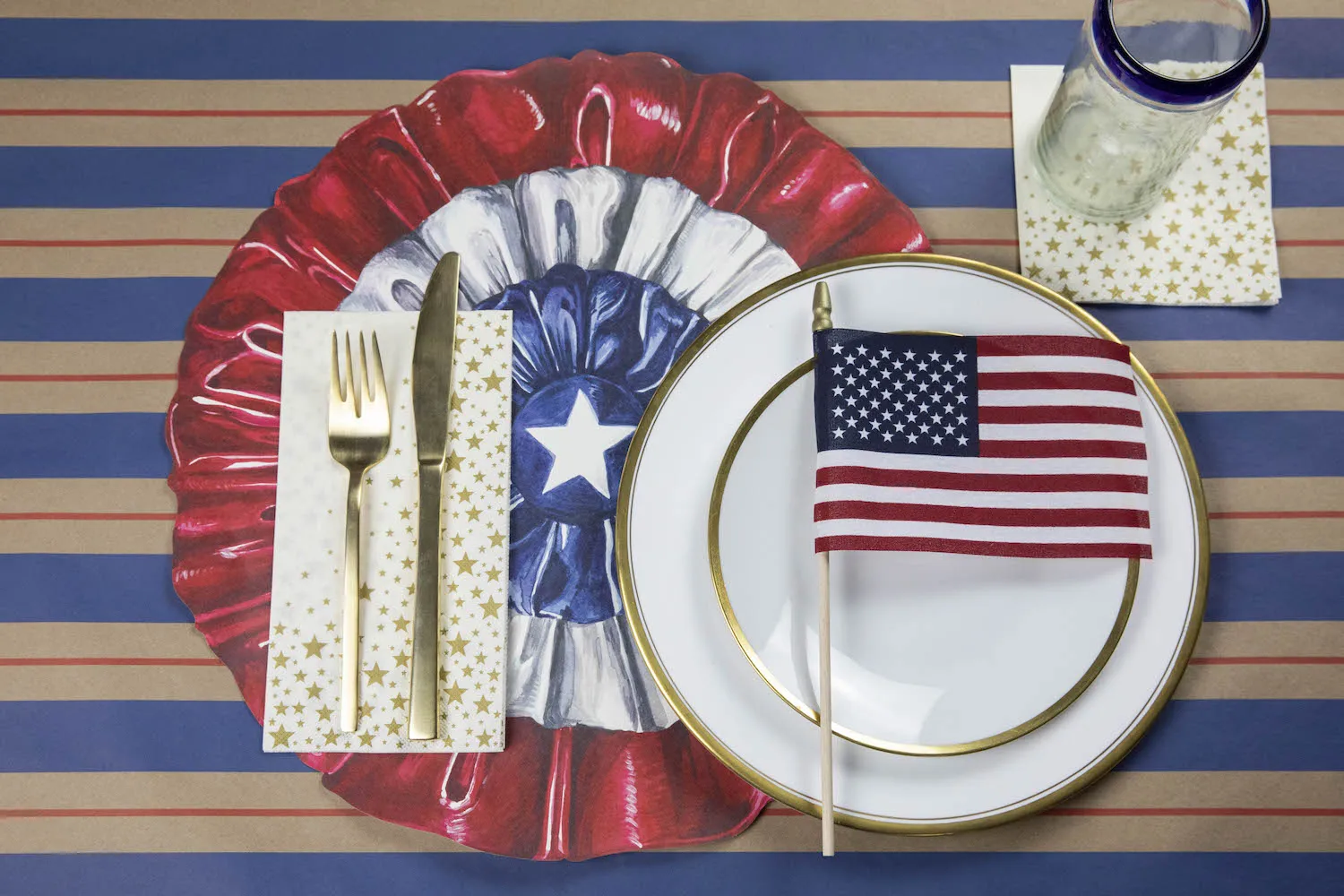 Shining Star Cocktail Napkins - Set of 20