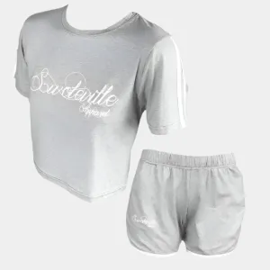 Signature Crop Short Set