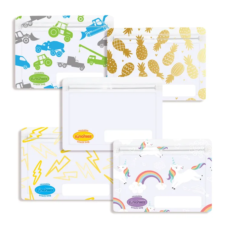Sinchies Reusable Snack Bags - Lightning