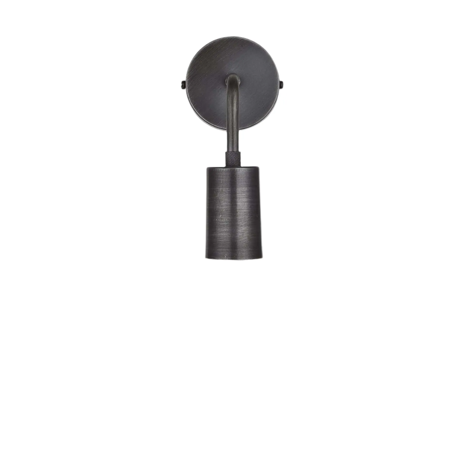 Sleek Edison Wall Light - Pewter