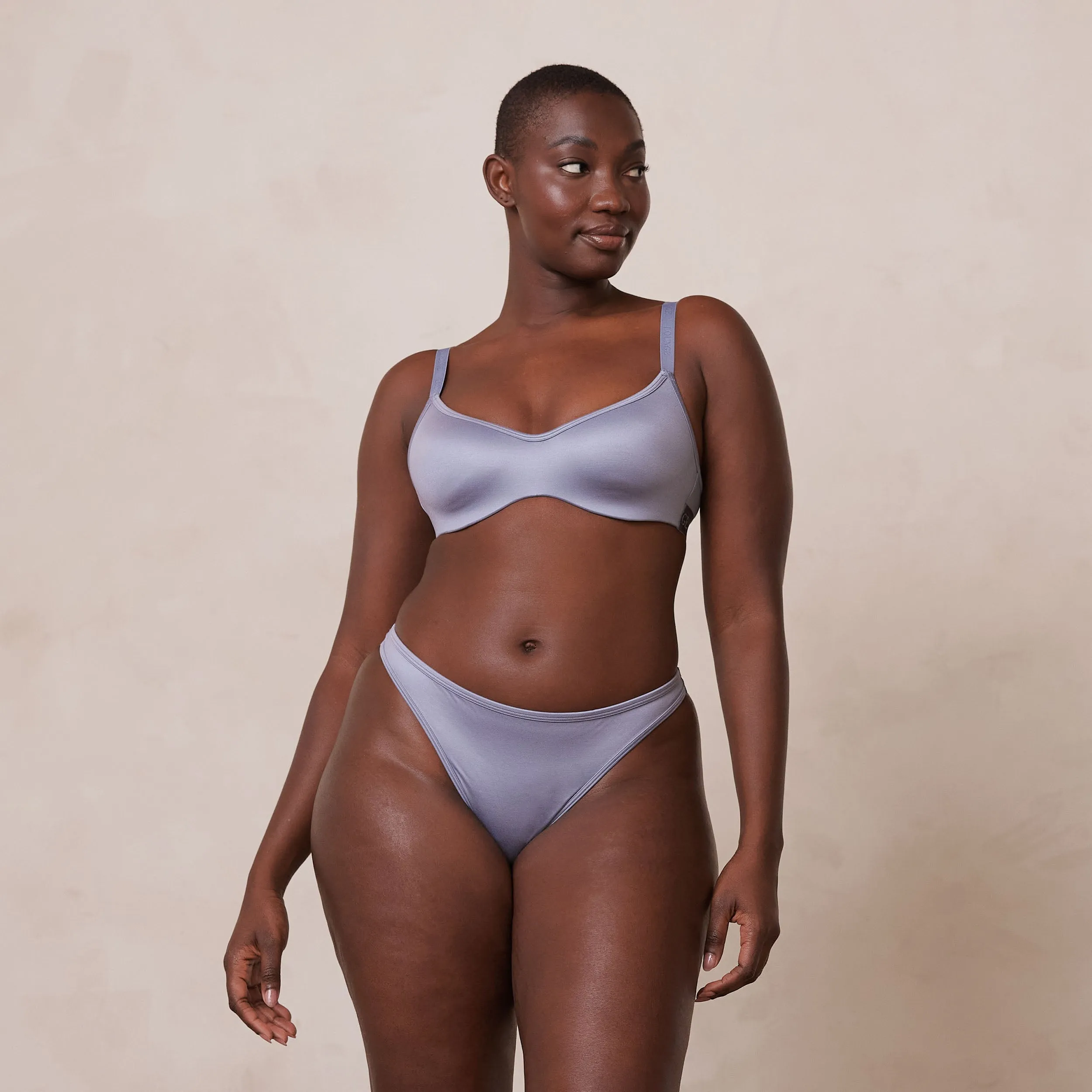 Sleek Mindful Soutien-Gorge - Bleu fumé