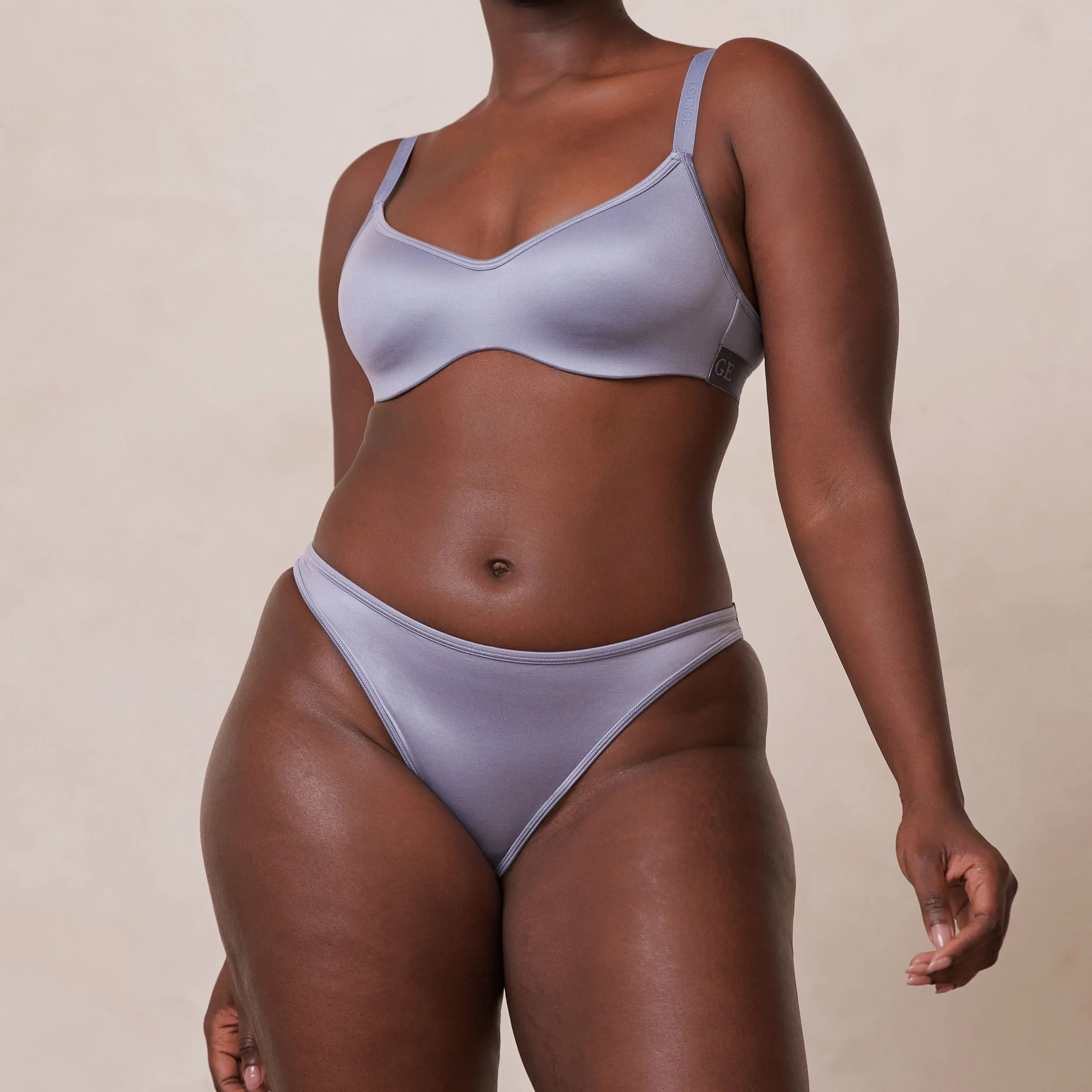 Sleek Mindful Soutien-Gorge - Bleu fumé