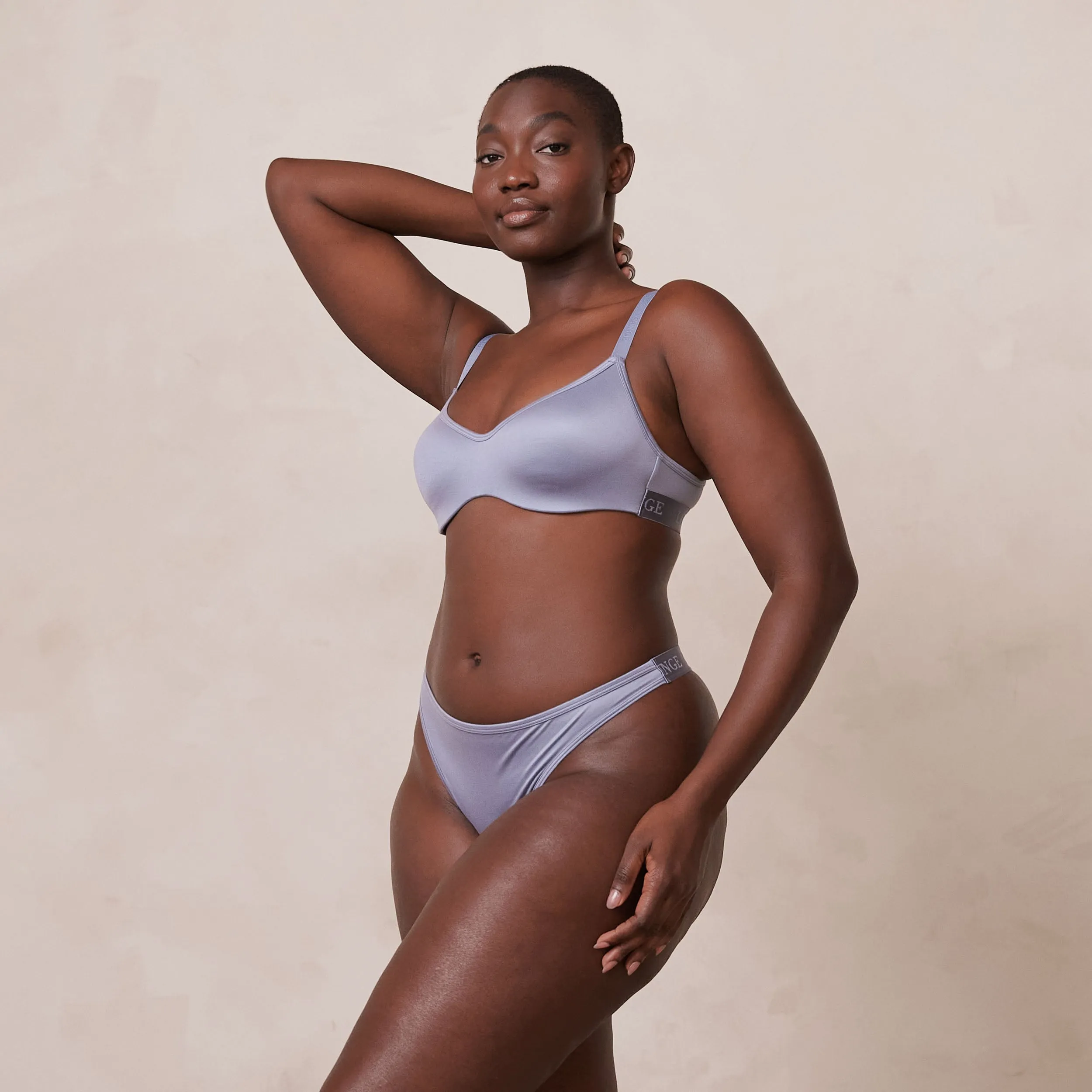 Sleek Mindful Soutien-Gorge - Bleu fumé