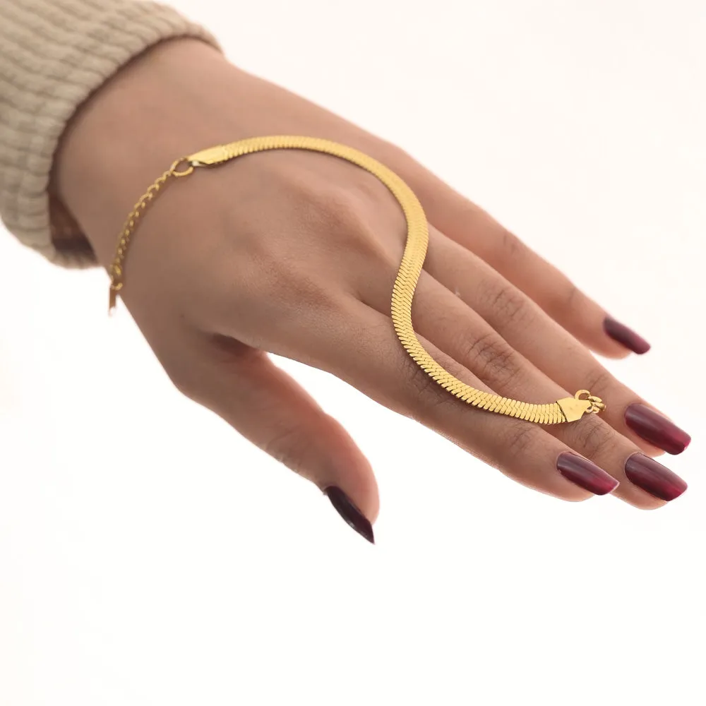 Sleek Serpent Bracelet