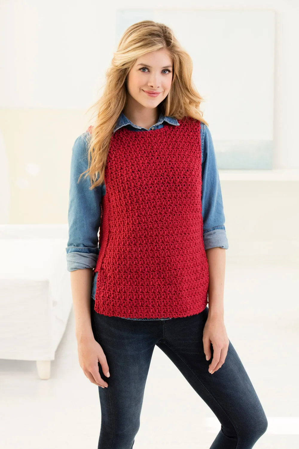 Sleek Sleeveless Top (Crochet)