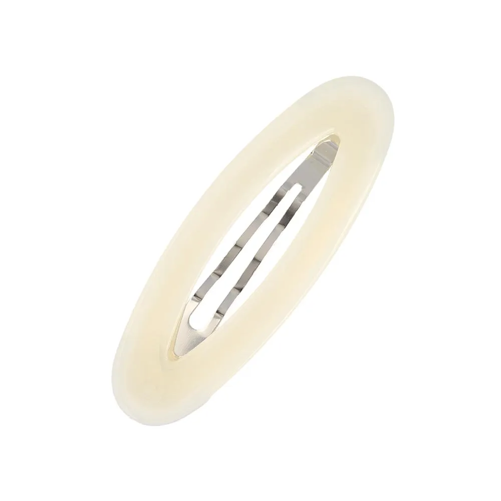 Sleek Tone Oval Snap Clip
