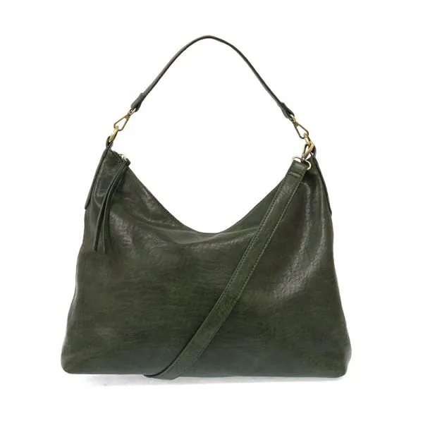 Sloane Slouchy Hobo Bag - L8132-09  -  Women's  DARK JADE