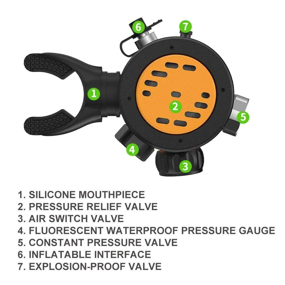 SMACO Diving Oxygen Tank With Pump