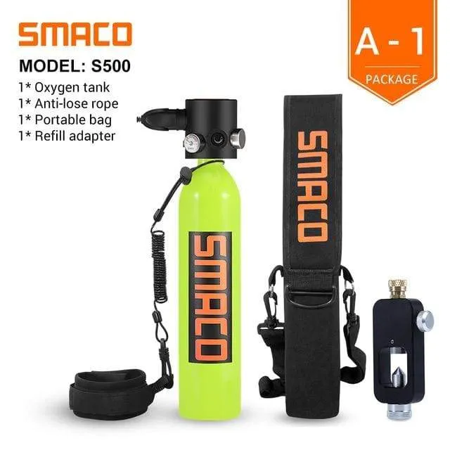 SMACO Diving Oxygen Tank With Pump