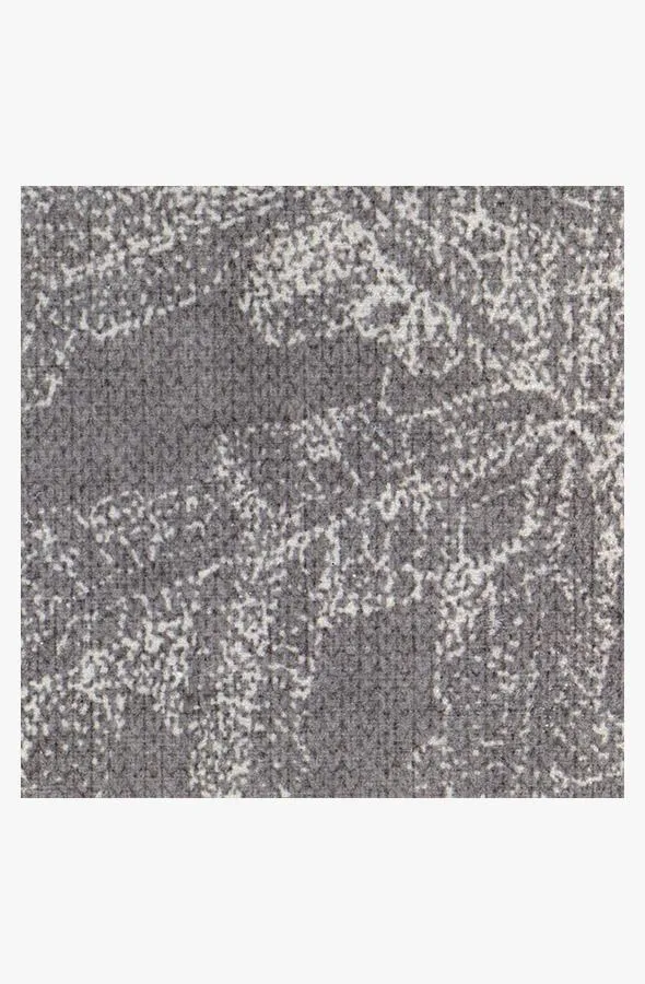 Snowflake Silver Rug