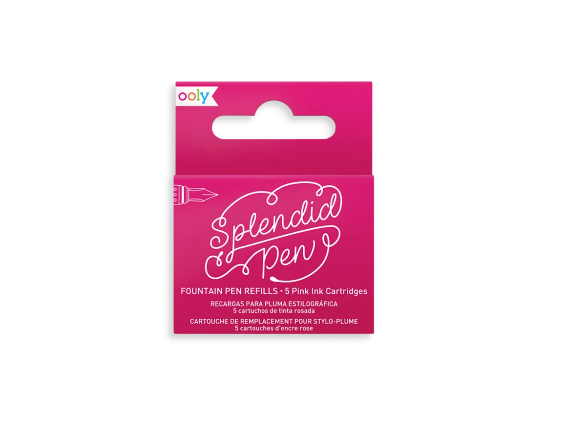 Splendid Fountain Pen REFILL, Pink