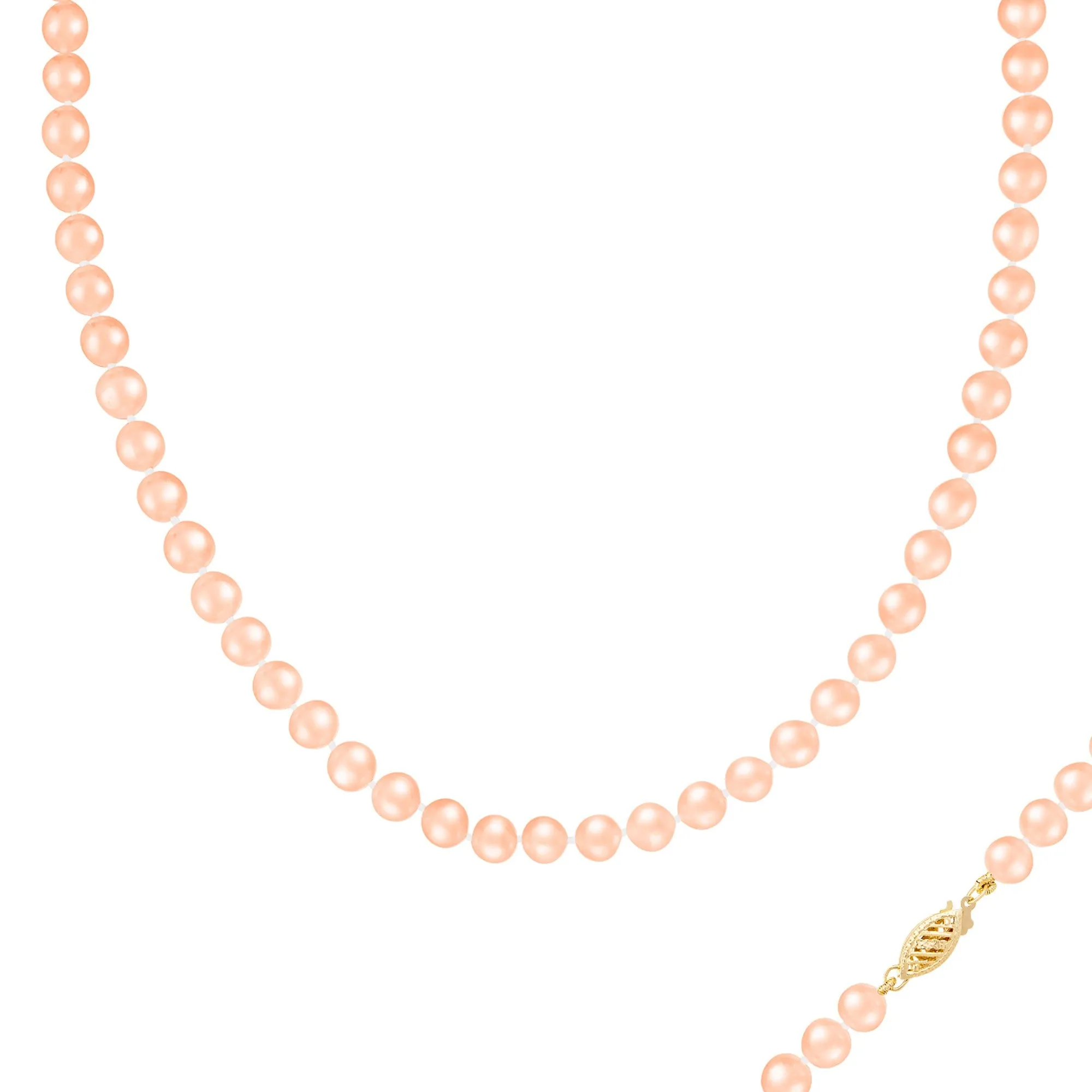 Splendid Pearls 8mm Pearl Necklace