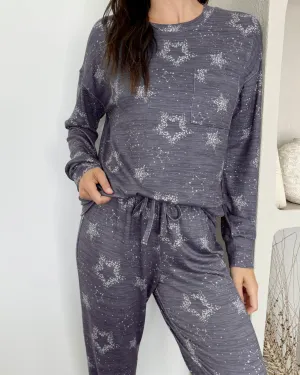 STARRY NIGHT MARNA JERSEY PJ SET