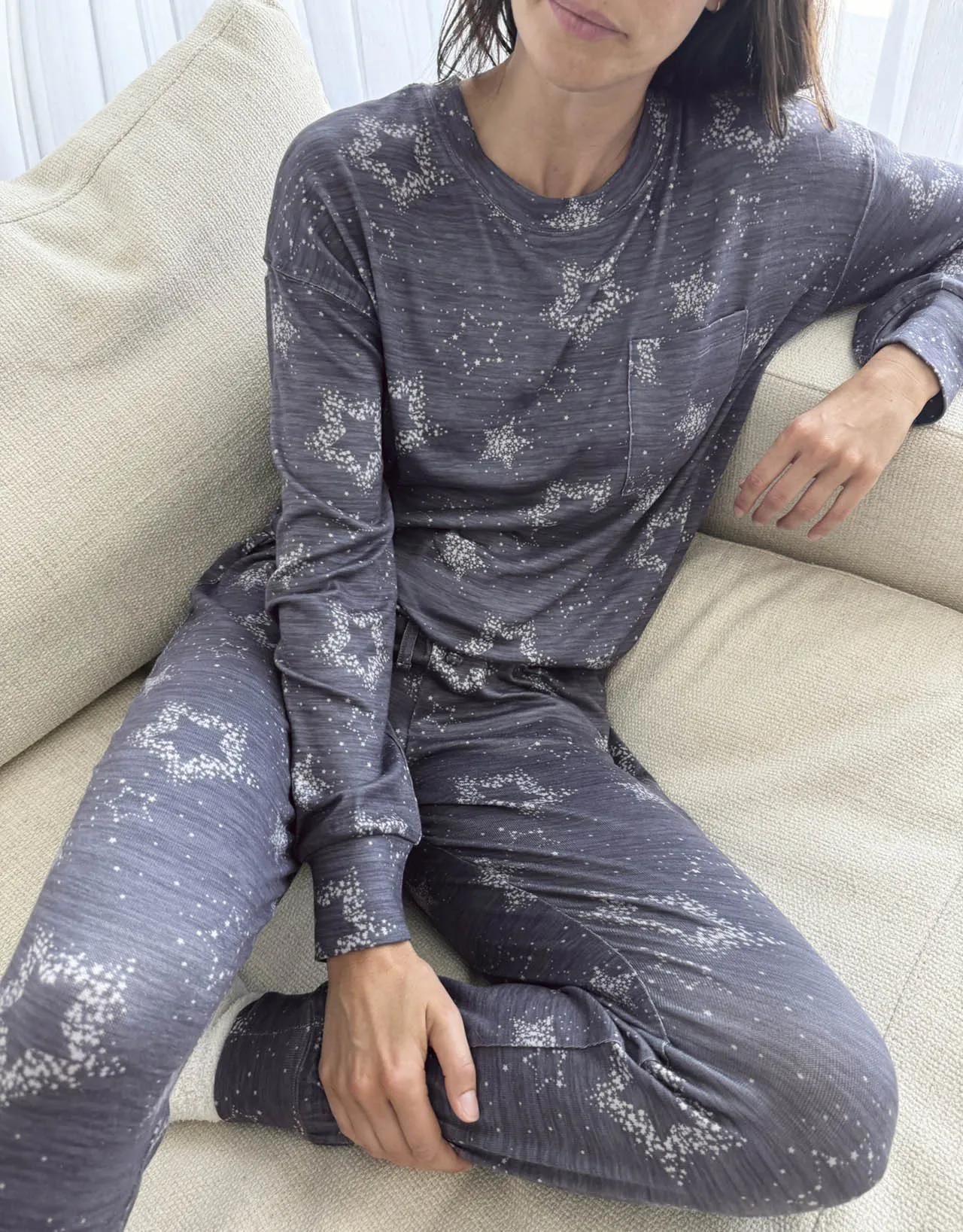 STARRY NIGHT MARNA JERSEY PJ SET