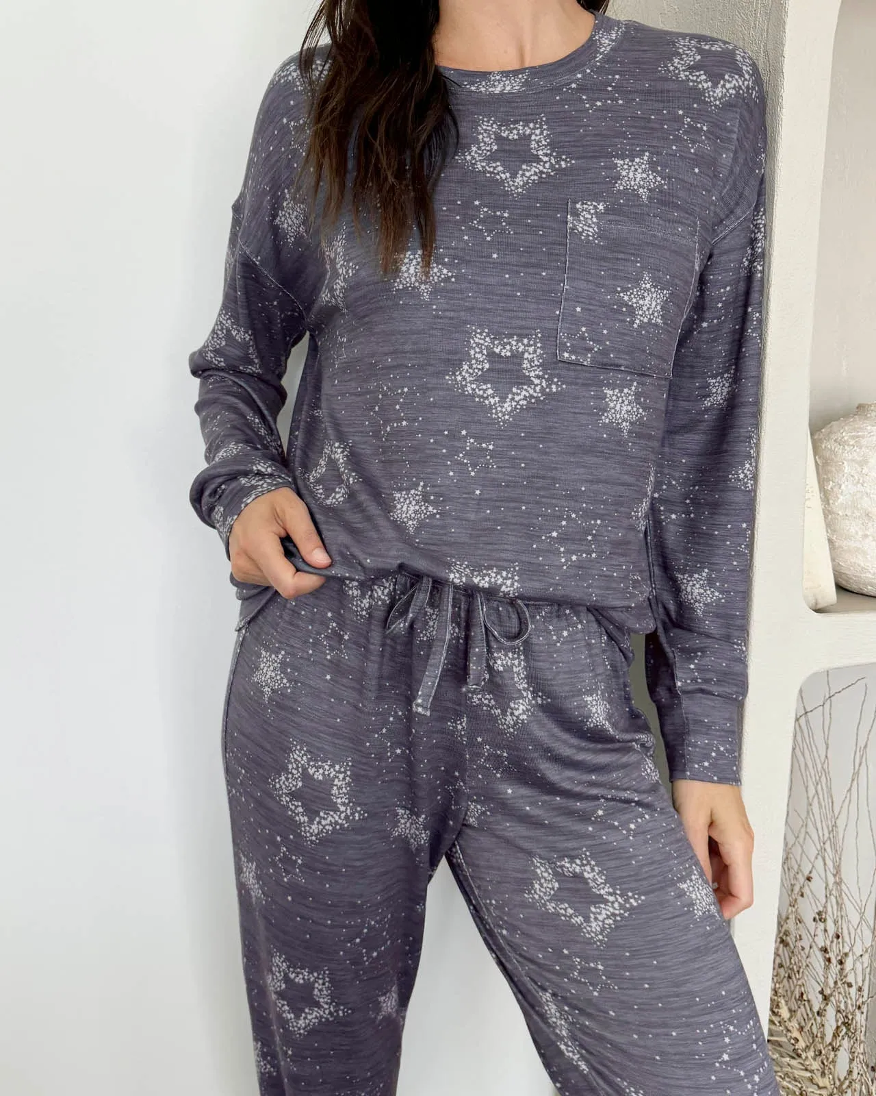 STARRY NIGHT MARNA JERSEY PJ SET