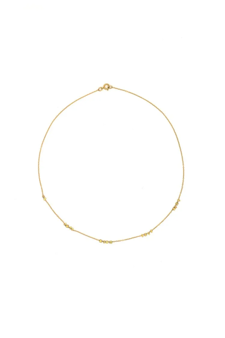 Sylvia Benson "Keep Shining, The World Needs Your Light" Morse Code Necklace