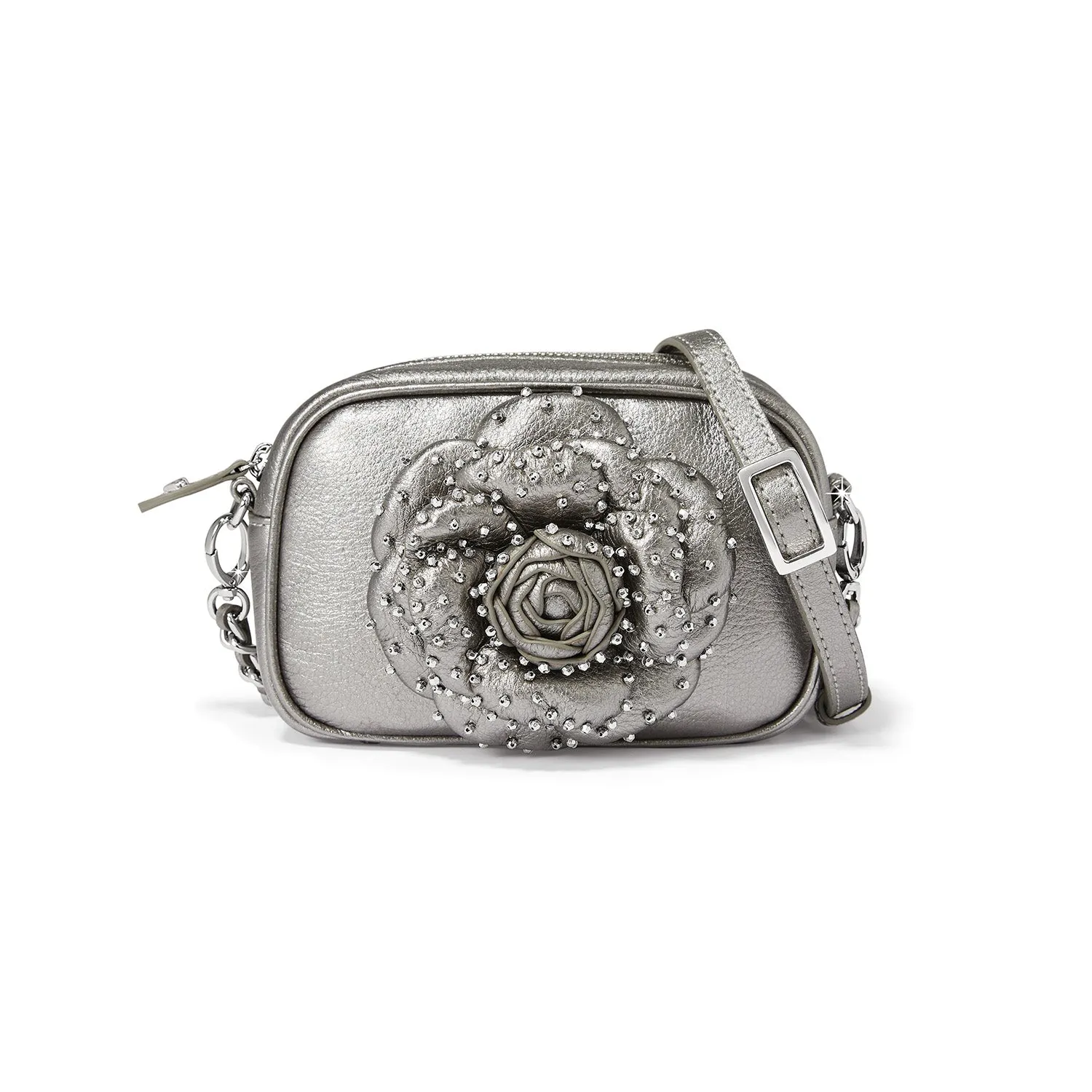 Titanium Beaded Rosie Camera Bag